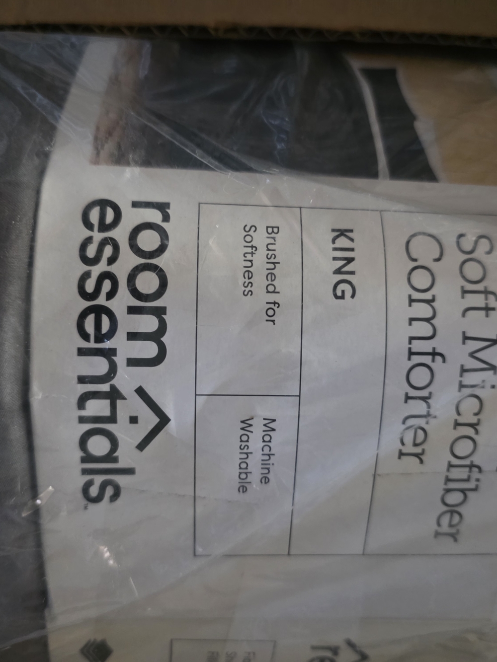 Room Essentials Microfiber Comforter - King